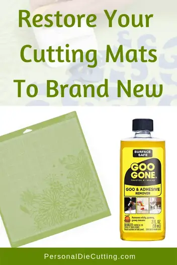 6 Ways To Clean And Restick Your Cutting Mats Personal Die Cutting